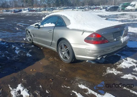 2003 Mercedes-Benz Sl 55 Amg from USA, damaged, VIN WDBSK74FX3F046803